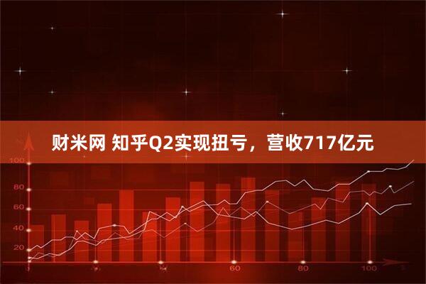 财米网 知乎Q2实现扭亏，营收717亿元